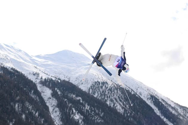 Takuya Shimakawa (JPN), FEBRUARY 10, 2026 - Freestyle Skiing : Men s Mogle Qualification during the Milano Cortina 2026 Olympic Winter games, Winterspiele,Spiele, Summer games at Livigno Aerials and Moguls Park in Livigno, Italy.  aflo_319200869