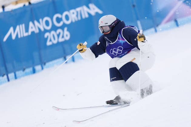 Goshin Fujiki (JPN), FEBRUARY 10, 2026 - Freestyle Skiing : Men s Mogle Qualification during the Milano Cortina 2026 Olympic Winter games, Winterspiele,Spiele, Summer games at Livigno Aerials and Moguls Park in Livigno, Italy.  aflo_319200888