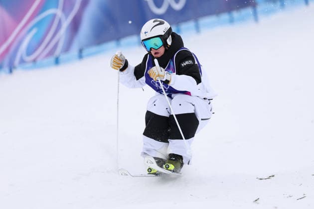 AHVENAINEN Akseli (FIN), FEBRUARY 10, 2026 - Freestyle Skiing : Men s Mogle Qualification during the Milano Cortina 2026 Olympic Winter games, Winterspiele,Spiele, Summer games at Livigno Aerials and Moguls Park in Livigno, Italy.  aflo_319200934