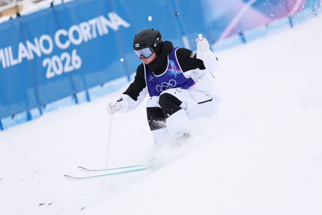 PENTTALA Olli (FIN), FEBRUARY 10, 2026 - Freestyle Skiing : Men s Mogle Qualification during the Milano Cortina 2026 Olympic Winter games, Winterspiele,Spiele, Summer games at Livigno Aerials and Moguls Park in Livigno, Italy.  aflo_319200937