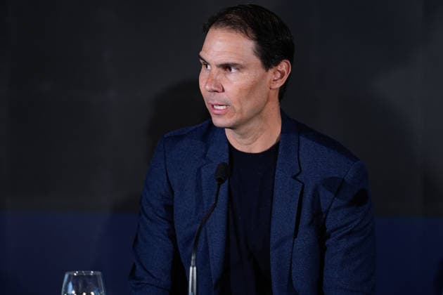 Tennis, Rafael Nadal press conference in Madrid