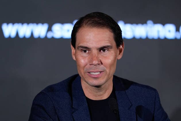 February 10, 2026, Madrid, Madrid, Spain: Rafa Nadal attends during the presentation of the Spin&Swing initiative by the Rafa Nadal Foundation and Cantabria Labs, at the Real Club de Campo Villa de Madrid on February 10, 2026, in Madrid, Spain. Presentation Of Spin&Swing Initiative By The Rafa Nadal Foundation And Cantabria Labs  - ZUMAa181 20260210_zaa_a181_007 Copyright: xDennisxAgyemanx