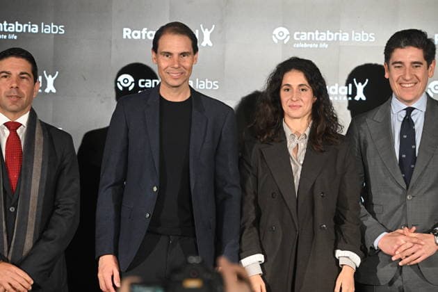 Rafa Nadal and Cantabria Labs present Spin Swing Rafa Nadal 2i and Xisca Perelló during the presentation of Spin Swing at the Real Club de Campo Villa de Madrid, on February 10, 2026, in Madrid Spain This is the new solidarity sports initiative promoted by Rafa Nadal and Cantabria Labs, aimed at supporting the social projects of the Rafa Nadal Foundation FAMOSOSOS NADAL ASOCIACIÓN José Madrid Madrid Madrid Espana  Copyright: xJosÃ xOlivax 7279127