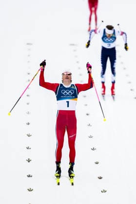 260210 Johannes Hosflot Klaebo of Norway celebrates after competing in the men s classic technique cross-country skiing sprint final during day 4 of the 2026 Winter Olympics on February 10, 2026 in Val di Fiemme. Photo: Joel Marklund BILDBYRAN kod JM MT0970 skidor cross-country skiing langrenn Olympic Games, Olympische Spiele, Olympia, OS olympics winter olympics os ol olympiska spel vinter-os olympiske leker milano cortina 2026 milan cortina 2026 milano cortina 2026 olympic games milano cortina 2026 winter olympic games milano cortina-os milano cortina-ol vinter-ol 4 bbeng sprint jubel norge gold guld *** 260210 Johannes Hosflot Klaebo of Norway celebrates after competing in the men s classic technique cross country skiing sprint final during day 4 of the 2026 Winter Olympics on February 10, 2026 in Val di Fiemme Photo Joel Marklund BILDBYRAN kod JM MT0970 skidor cross country skiing langrenn olympic games olympics winter olympics os ol olympiska spel vinter os olympiske leker milano cortina 2026 milan cortina 2026 milano cortina 2026 olympic games milano cortina 2026 winter olympic games milano cortina os milano cortina ol vinter ol 4 bbeng sprint jubel norge gold guld  Copyright: JOELxMARKLUND BB260210JM117