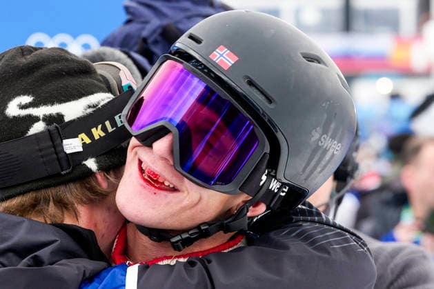 Winter Olympics in Milan Cortina 2026 Livigno, Italy 20260210. Birk Ruud from Norway cheers during the freeski slopestyle final at the Winter Olympics in Milano Cortina 2026. Photo: Cornelius Poppe NTB Livigno Italy EDITORIAL USE ONLY. RESTRICTED USE FOR BETTING COMPANIES Ref:_SPOY3JeglHJbAA.jpg *** Winter Olympics in Milan Cortina 2026 Livigno, Italy 20260210 Birk Ruud from Norway cheers during the freeski slopestyle final at the Winter Olympics in Milano Cortina 2026 Photo Cornelius Poppe NTB Livigno Italy EDITORIAL USE ONLY RESTRICTED USE FOR BETTING COMPANIES  Copyright: xCorneliusxPoppex xNTBx