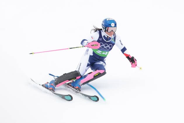 Milano Cortina 2026, Alpine skiing, team combined, women, slalom
