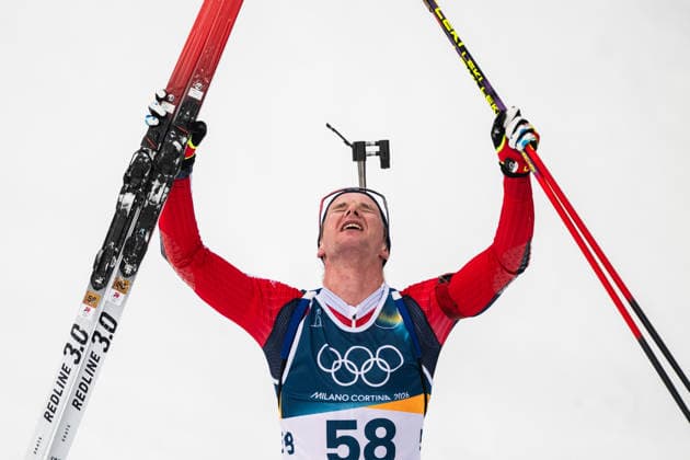 260210 Johan-Olav Botn of Norway celebrates after competing men s biathlon 20 km individual during day 4 of the 2026 Winter Olympics on February 10, 2026 in Anterselva. Photo: Mathias Bergeld BILDBYRAN kod MB MB1320 skidskytte biathlon skiskyting Olympic Games, Olympische Spiele, Olympia, OS olympics winter olympics os ol olympiska spel vinter-os olympiske leker milano cortina 2026 milan cortina 2026 milano cortina 2026 olympic games milano cortina 2026 winter olympic games milano cortina-os milano cortina-ol vinter-ol 4 bbeng 20 km individual jubel norge guld *** 260210 Johan Olav Botn of Norway celebrates after competing men s biathlon 20 km individual during day 4 of the 2026 Winter Olympics on February 10, 2026 in Anterselva Photo Mathias Bergeld BILDBYRAN code MB MB1320 biathlon biathlon biathlon olympic games olympics olympics winter olympics os ol olympiska spel vinter os olympiske leker milano cortina 2026 milan cortina 2026 milano cortina 2026 olympic games milano cortina 2026 winter olympic games milano cortina os milano cortina ol vinter ol 4 bbeng 20 km individual jubel norge guld  Copyright: MATHIASxBERGELD BB260210MB055
