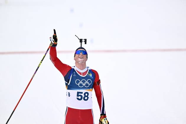 ANTERSELVA, ITALY 20260210 Norway s Johan-Olav Botn crosses the finish line during the men s 20 km biathlon distance race during the Winter Olympics in Milano Cortina in Anterselva, Italy. *** The image is included in the SPORTS PACKAGE. For others PAYMENT IMAGE *** ANTERSELVA ITALY x10050x *** ANTERSELVA, ITALY 20260210 Norway s Johan Olav Botn crosses the finish line during the men s 20 km biathlon distance race during the Winter Olympics in Milano Cortina in Anterselva, Italy The image is included in the SPORTS PACKAGE For others PAYMENT IMAGE ANTERSELVA ITALY x10050x  Copyright: xPontusxLundahl TTx 2026 OLYMPICS BIATHING DISTANCE