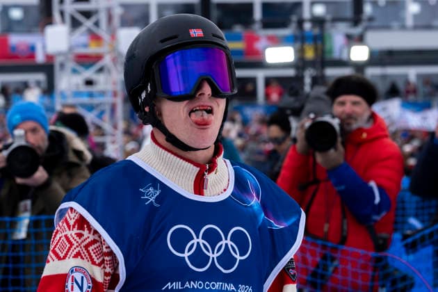 Winter Olympics Milan Corina 2026 2026 Olympics Olympic Gold for Birk Ruud Livigno, Italy 20260210. Birk Ruud becomes Olympic champion in slopestyle at the Winter Olympics in Milan Cortina 2026. Ruud came down after his last run with a bloody tongue and teeth after a fall early in the last run. Photo: Cornelius Poppe NTB Livigno Italy EDITORIAL USE ONLY. RESTRICTED USE FOR BETTING COMPANIES Ref:_SPOxgH1mncIE4E.jpg *** Winter Olympics Milan Corina 2026 2026 Olympics Olympic Gold for Birk Ruud Livigno, Italy 20260210 Birk Ruud becomes Olympic champion in slopestyle at the Winter Olympics in Milan Cortina 2026 Ruud came down after his last run with a bloody tongue and teeth after a fall early in the last run Photo Cornelius Poppe NTB Livigno Italy EDITORIAL USE ONLY RESTRICTED USE FOR BETTING COMPANIES  Copyright: xCorneliusxPoppex xNTBx