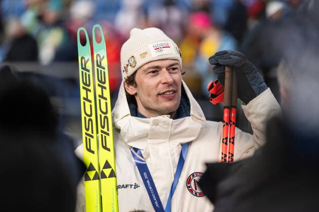 260210 Sturla Holm Laegreid of Norway in the mixed zone with his bronze medal after competing men s biathlon 20 km individual during day 4 of the 2026 Winter Olympics on February 10, 2026 in Anterselva. Photo: Mathias Bergeld BILDBYRAN kod MB MB1320 skidskytte biathlon skiskyting Olympic Games, Olympische Spiele, Olympia, OS olympics winter olympics os ol olympiska spel vinter-os olympiske leker milano cortina 2026 milan cortina 2026 milano cortina 2026 olympic games milano cortina 2026 winter olympic games milano cortina-os milano cortina-ol vinter-ol 4 bbeng 20 km individual jubel norge brons bronze *** 260210 Sturla Holm Laegreid of Norway in the mixed zone with his bronze medal after competing men s biathlon 20 km individual during day 4 of the 2026 Winter Olympics on February 10, 2026 in Anterselva Photo Mathias Bergeld BILDBYRAN kod MB MB1320 skiing biathlon biathlon olympic games olympics olympics winter olympics os ol olympiska spel vinter os olympiske leker milano cortina 2026 milan cortina 2026 milano cortina 2026 olympic games milano cortina 2026 winter olympic games milano cortina os milano cortina ol vinter ol 4 bbeng 20 km individual jubel norge bronz bronze  Copyright: MATHIASxBERGELD BB260210MB073