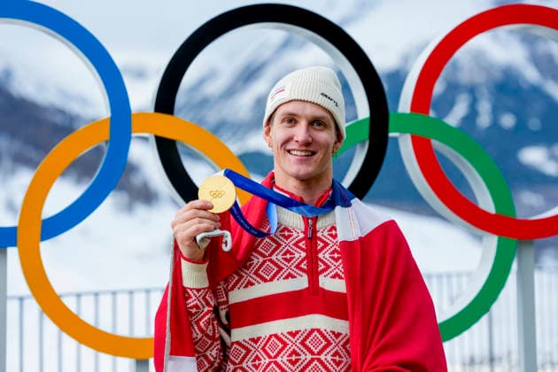 Winter Olympics in Milan Cortina 2026 Livigno, Italy 20260210. Birk Ruud from Norway with the gold medal after winning the freeski slopestyle final during the Winter Olympics in Milano Cortina 2026. Photo: Cornelius Poppe NTB Livigno Italy EDITORIAL USE ONLY. RESTRICTED USE FOR BETTING COMPANIES Ref:_SPO4PFSTpyrQ7Q.jpg *** Winter Olympics in Milan Cortina 2026 Livigno, Italy 20260210 Birk Ruud from Norway with the gold medal after winning the freeski slopestyle final during the Winter Olympics in Milano Cortina 2026 Photo Cornelius Poppe NTB Livigno Italy EDITORIAL USE ONLY RESTRICTED USE FOR BETTING COMPANIES  Copyright: xCorneliusxPoppex xNTBx