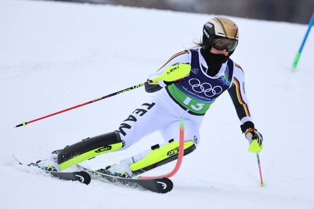 Olympics Winter Games Milano Cortina 2026. Emma Aicher (GER) Women’s Combined Cortina D’Ampezzo (ITA) 10 02 2026 foto IPP Pentaphoto Marco Trovati italy ITALY  Copyright: xR4924_italyphotopressx