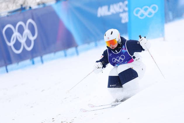 Hinako Tomitaka (JPN), FEBRUARY 10, 2026 - Freestyle Skiing : Women s Mogle Qualification during the Milano Cortina 2026 Olympic Winter games, Winterspiele,Spiele, Summer games at Livigno Aerials and Moguls Park in Livigno, Italy.  aflo_319222602
