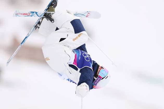 Haruka Nakao (JPN), FEBRUARY 10, 2026 - Freestyle Skiing : Women s Mogle Qualification during the Milano Cortina 2026 Olympic Winter games, Winterspiele,Spiele, Summer games at Livigno Aerials and Moguls Park in Livigno, Italy.  aflo_319222650