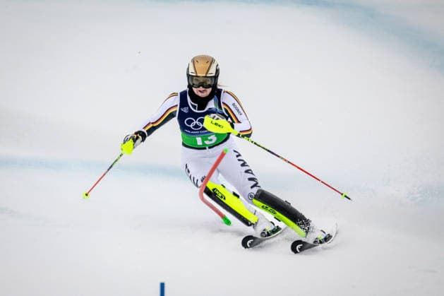 Emma Aicher of Germany , Women’s Alpine Team Combination, Slalom, Milano Cortina 2026 Olympic Games, Olympische Spiele, Olympia, OS 10-02-2026 *** Emma Aicher of Germany , Womens Alpine Team Combination, Slalom, Milano Cortina 2026 Olympic Games 10 02 2026 Copyright: HMBxMedia MarcxNiemeyer