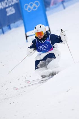 Hinako Tomitaka (JPN), FEBRUARY 10, 2026 - Freestyle Skiing : Women s Mogle Qualification during the Milano Cortina 2026 Olympic Winter games, Winterspiele,Spiele, Summer games at Livigno Aerials and Moguls Park in Livigno, Italy.  aflo_319232859