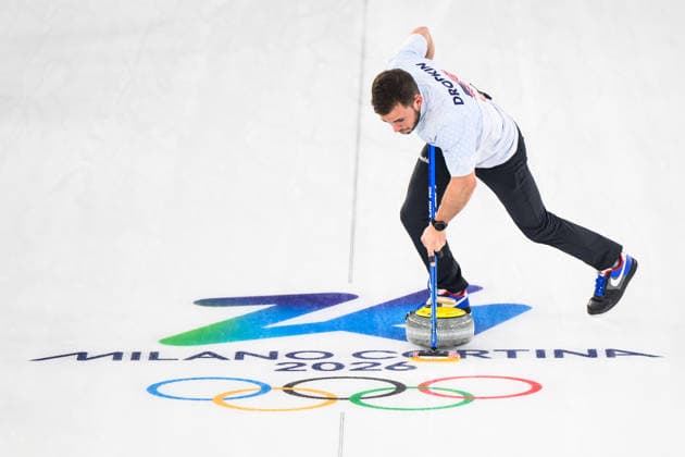 260210 Korey Dropkin of USA compete in the mixed doubles curling final match during day 4 of the 2026 Winter Olympics on February 10, 2026 in Cortina. Photo: Jon Olav Nesvold BILDBYRAN COP 217 JM0787 bbeng curling Olympic Games, Olympische Spiele, Olympia, OS olympics winter olympics os ol olympiska spel vinter-os olympiske leker milano cortina 2026 milan cortina 2026 milano cortina 2026 olympic games milano cortina 2026 winter olympic games milano cortina-os milano cortina-ol vinter-ol final sverige sweden usa united states *** 260210 Korey Dropkin of USA compete in the mixed doubles curling final match during day 4 of the 2026 Winter Olympics on February 10, 2026 in Cortina Photo Jon Olav Nesvold BILDBYRAN COP 217 JM0787 bbeng curling olympic games olympics winter olympics os ol olympiska spel vinter os olympiske leker milano cortina 2026 milan cortina 2026 milano cortina 2026 olympic games milano cortina 2026 winter olympic games milano cortina os milano cortina ol vinter ol final sverige sweden usa united states  Copyright: JONxOLAVxNESVOLD BB260210JE091