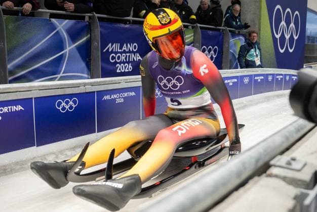 MILANO CORTINA 2026 - OLYMPISCHE WINTERSPIELE - CORTINA D™AMPEZZO - RODELN - FRAUEN EINZEL ** NUR FÜR REDAKTIONELLE ZWECKE ** EDITORIAL USE ONLY **<p>10 02 2026-Cortina d™Ampezzo: Olympische Winterspiele Milano Cortina 2026 Rodeln Cortina Sliding Centre Event: Frauen Einzel 3.-4. Lauf im Foto: Merle Fräbel 5 (Deutschland) enttäuscht nach dem 3. Lauf ( Italien Venetien Cortina d™Ampezzo Copyright: SaschaxFromm *** MILANO CORTINA 2026 OLYMPIC WINTER GAMES CORTINA D™AMPEZZO LUNGING WOMEN SINGLE FOR EDITORIAL PURPOSES ONLY p 10 02 2026 Cortina d™Ampezzo Olympic Winter Games Milano Cortina 2026 Luge Cortina Sliding Centre Event Women Single 3 4 run in photo Merle Fräbel 5 Germany disappointed after the 3 run Italy Veneto Cortina d™Ampezzo Copyright SaschaxFromm Copyright: SaschaxFromm doc84in7w361441a1w61aow ,EDITORIAL USE ONLY