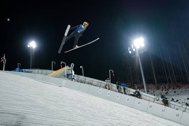 Milano Cortina 2026 Olympic Winter games, Winterspiele,Spiele, Summer games MILAN, ITALY - FEBRUARY 10: Niko Kytoesaho of Finland competes at mixed team Ski jumping, Skispringen, Ski, nordisch competition during Milano Cortina 2026 Olympic Winter Games in Milan, Italy on February 10, 2026. Cemal Yurttas Anadolu Milan Italy. Editorial use only. Please get in touch for any other usage.  Copyright: x2026xAnadoluxCemalxYurttasx