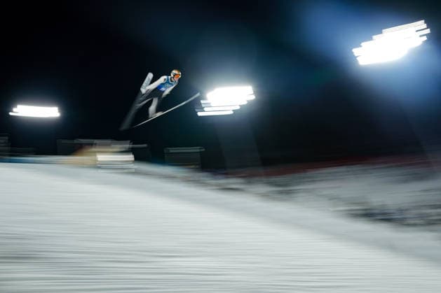 Milano Cortina 2026 Olympic Winter games, Winterspiele,Spiele, Summer games MILAN, ITALY - FEBRUARY 10: Athletes compete at mixed team Ski jumping, Skispringen, Ski, nordisch competition during Milano Cortina 2026 Olympic Winter Games in Milan, Italy on February 10, 2026. Cemal Yurttas Anadolu Milan Italy. Editorial use only. Please get in touch for any other usage.  Copyright: x2026xAnadoluxCemalxYurttasx