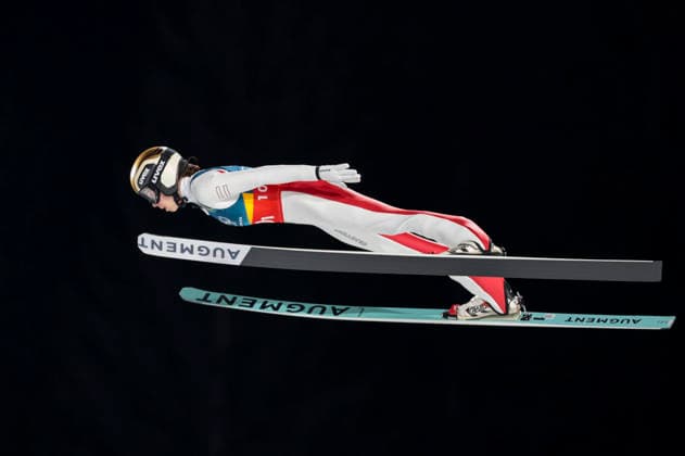 OLYMPICS - Winter Olympic Games, Olympische Spiele, Olympia, OS Milano Cortina 2026 PREDAZZO,ITALY,10.FEB.26 - OLYMPICS, Ski jumping, Skispringen, Ski, nordisch - Winter Olympic Games Milano Cortina 2026, normal hill, mixed team. Image shows Lisa Eder (AUT).  GEPAxpictures xMatthiasxTrinkl