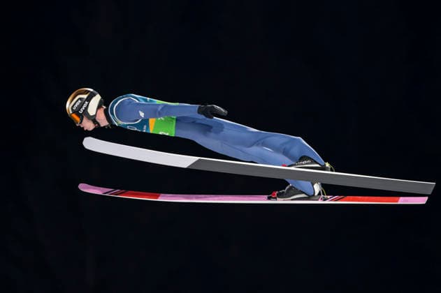 OLYMPICS - Winter Olympic Games, Olympische Spiele, Olympia, OS Milano Cortina 2026 PREDAZZO,ITALY,10.FEB.26 - OLYMPICS, Ski jumping, Skispringen, Ski, nordisch - Winter Olympic Games Milano Cortina 2026, normal hill, mixed team. Image shows Pawel Wasek (POL).  GEPAxpictures xMatthiasxTrinkl