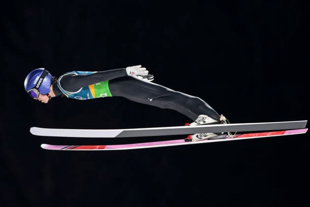 OLYMPICS - Winter Olympic Games, Olympische Spiele, Olympia, OS Milano Cortina 2026 PREDAZZO,ITALY,10.FEB.26 - OLYMPICS, Ski jumping, Skispringen, Ski, nordisch - Winter Olympic Games Milano Cortina 2026, normal hill, mixed team. Image shows Ryoyu Kobayashi (JPN).  GEPAxpictures xMatthiasxTrinkl