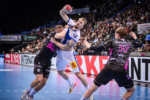 Handball, HBL, TVB 1898 Stuttgart - ThSV Eisenach