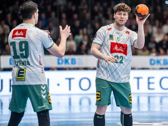 Philipp Vorlicek GWD Minden, 22 on the ball, Frisch Auf Goeppingen vs GWD Minden, Handball, 1 Bundesliga, Men, Season 2025 2026, 10 02 2026, Frisch Auf Goeppingen vs GWD Minden, Handball, 1 Bundesliga, Men, Season 2025 2026, 10 02 2026 Goeppingen Copyright: xEibner-Pressefoto MichaelxSchmidx EP_MST