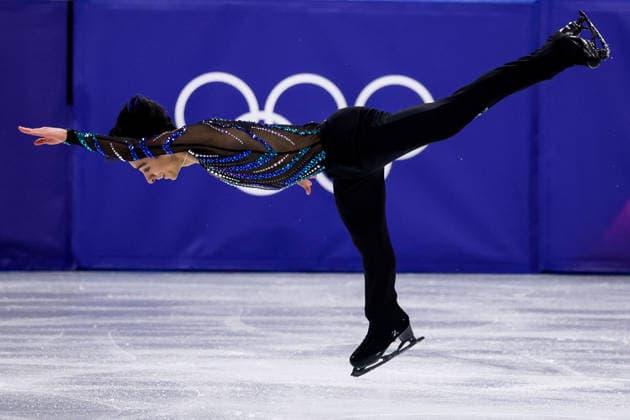 2026-02-10 Figure skating, Eiskunstlauf - Milano Cortina 2026 Winter Olympics - Day 4 MILAN, ITALY - FEBRUARY 10: Donovan Carrillo of Mexico competing in the Men Single Skating - Short Program during Day 4 of Figure Skating - Milano Cortina 2026 Winter Olympics at Milano Ice Skating Arena on February 10, 2026 in Milan, Italy. (Photo by Joris Verwijst BSR Agency) Milan Italy Content not available for redistribution in The Netherlands directly or indirectly through any third parties. Copyright: xBSRxAgencyx