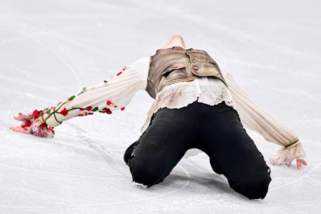 Petr GUMENNIK (AIN), during Men Single Skating Short Program, at the Olympic Winter games, Winterspiele,Spiele, Summer games Milano Cortina 2026, at Milano Ice Skating Arena, on February 10, 2026 in Milan, Italy. Noxthirdxpartyxsales  aflo_319245340