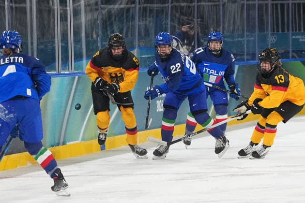 Women™s Ice hockey, Eishockey Italy - Germany at the Milano Cortina 2026 Winter Olympics, in Milan (Italy) February 10, 2026 (Photo Gian Mattia D Alberto LaPresse)  Copyright: xGianxMattiaxD Alberto LaPressex