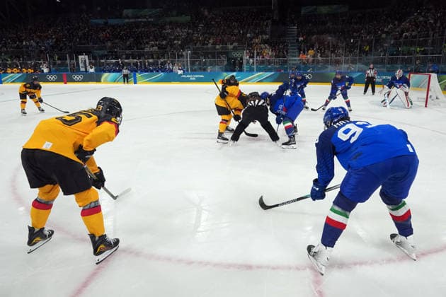 Women™s Ice hockey, Eishockey Italy - Germany at the Milano Cortina 2026 Winter Olympics, in Milan (Italy) February 10, 2026 (Photo Gian Mattia D Alberto LaPresse)  Copyright: xGianxMattiaxD Alberto LaPressex