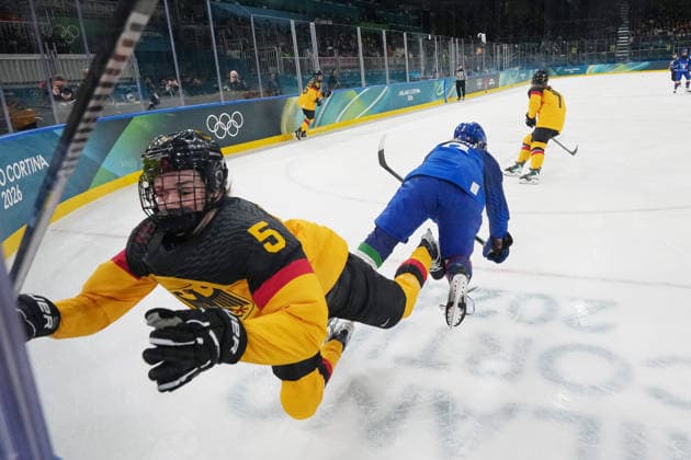 Women™s Ice hockey, Eishockey Italy - Germany at the Milano Cortina 2026 Winter Olympics, in Milan (Italy) February 10, 2026 (Photo Gian Mattia D Alberto LaPresse)  Copyright: xGianxMattiaxD Alberto LaPressex