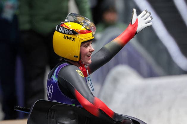 GIOCHI OLIMPICI - Olimpiadi Invernali Milano-Cortina 2026 - Luge Women s Singles Final Anna Berreiter from Germany during the Olympic Winter games, Winterspiele,Spiele, Summer games Milano-Cortina 2026, Luge Women s Singles Final on February 10, 2026 at Cortina Sliding Centre in Cortina d Ampezzo, Italy. Cortina D Ampezzo Italy  Copyright: xIPAxSport ABACAx