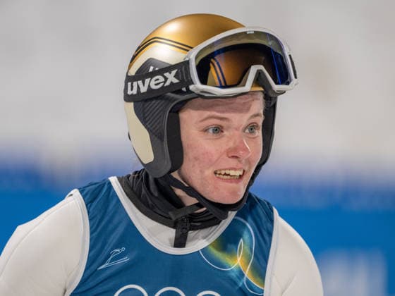 OLYMPICS - Winter Olympic Games, Olympische Spiele, Olympia, OS Milano Cortina 2026 VAL DI FIEMME,ITALY,10.FEB.26 - OLYMPICS, Ski jumping, Skispringen, Ski, nordisch - Winter Olympic Games Milano Cortina 2026, normal hill, mixed team. Image shows Eirin Maria Kvandal (NOR).  GEPAxpictures xOliverxLerch