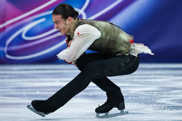 ITALY, MILAN - FEBRUARY 10, 2026: Petr Gumennik of Russia performs his short programme in the men s single skating event during the 2026 Winter Olympic Games, Olympische Spiele, Olympia, OS at the Milano Ice Skating Arena 2026 Winter Olympics: Figure skating, Eiskunstlauf  - ZUMAt113 20260210_zaa_t113_702 Copyright: xMikhailxTereshchenkox