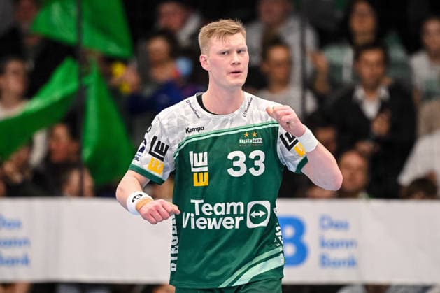 Goeppingen, Germany, 10 02 26 Ymir Oern Gislason FRISCH AUF Goeppingen gestures during the Daikin Handball Bundesliga match between FRISCH AUF Goeppingen vs GWD Minden at EWS Arena on February 10, 2026 in Goeppingen, Germany Photo by Harry Langer DeFodi Images Goeppingen, Germany, 10 02 26 Ymir Oern Gislason FRISCH AUF Goeppingen gestures during the Daikin Handball Bundesliga match between FRISCH AUF Goeppingen vs GWD Minden at EWS Arena on February 10, 2026 in Goeppingen, Germany Photo by Harry Langer DeFodi Images Photo by Harry Langer DeFodi Images