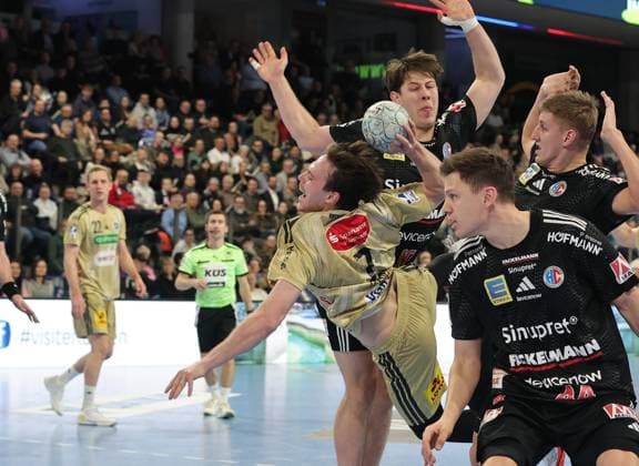 10 02 2026 Handball 1 Bundesliga DAIKIN HBL Season 2025 2026 20 Matchday HC Erlangen Metropolregion Nürnberg HCE TSV Hannover Burgdorf Die Recken DaMa xdaxmax Leif Tissier 7, TSV Hannover Burgdorf