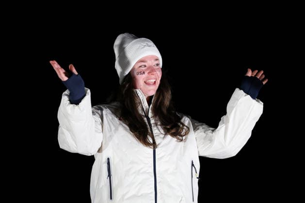 Olympische Winterspiele Milano Cortina 2026 Rennrodeln Einsitzer Frauen am 10.02.2026 im Cortina Sliding Centre in Cortina d™Ampezzo Ashley Farquharson ( USA ) gewinnt die Bronze Medaille *** Olympic Winter Games Milano Cortina 2026 Luge Single Women on 10 02 2026 at the Cortina Sliding Center in Cortina d™Ampezzo Ashley Farquharson USA wins the bronze medal xMSx