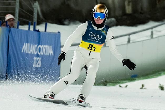 Winter Olympics in Milan Cortina 2026 Val di Fiemme, Italy 20260210. Anna Odine Strom during the 2nd round of the mixed team competition in Ski jumping, Skispringen, Ski, nordisch in Predazzo during the Winter Olympics in Milano Cortina 2026. Photo: Terje Pedersen NTB Val di Fiemme Italy EDITORIAL USE ONLY. RESTRICTED USE FOR BETTING COMPANIES Ref:_SPOtAOC_G0UCDk.jpg *** Winter Olympics in Milan Cortina 2026 Val di Fiemme, Italy 20260210 Anna Odine Strom during the 2nd round of the mixed team competition in ski jumping in Predazzo during the Winter Olympics in Milan Cortina 2026 Photo Terje Pedersen NTB Val di Fiemme Italy EDITORIAL USE ONLY RESTRICTED USE FOR BETTING COMPANIES  Copyright: xTerjexPedersenx xNTBx