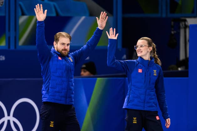 260210 Rasmus Wrana and Isabella Wrana of Sweden celebrate after winning the mixed doubles curling final match between Sweden and USA during day 4 of the 2026 Winter Olympics on February 10, 2026 in Cortina. Photo: Jon Olav Nesvold BILDBYRAN COP 217 JM0787 bbeng curling Olympic Games, Olympische Spiele, Olympia, OS olympics winter olympics os ol olympiska spel vinter-os olympiske leker milano cortina 2026 milan cortina 2026 milano cortina 2026 olympic games milano cortina 2026 winter olympic games milano cortina-os milano cortina-ol vinter-ol final sverige sweden usa united states jubel gold guld *** 260210 Rasmus Wrana and Isabella Wrana of Sweden celebrate after winning the mixed doubles curling final match between Sweden and USA during day 4 of the 2026 Winter Olympics on February 10, 2026 in Cortina Photo Jon Olav Nesvold BILDBYRAN COP 217 JM0787 bbeng curling olympic games olympics winter olympics os ol olympiska spel vinter os olympiske leker milano cortina 2026 milan cortina 2026 milano cortina 2026 olympic games milano cortina 2026 winter olympic games milano cortina os milano cortina ol vinter ol final sverige sweden usa united states jubel gold guld  Copyright: JONxOLAVxNESVOLD BB260210JE153