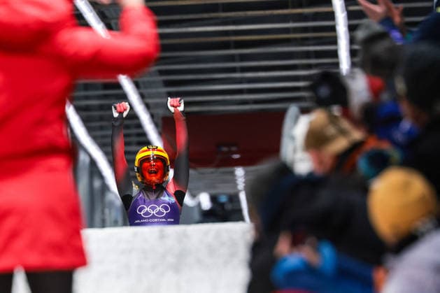 GIOCHI OLIMPICI - Olimpiadi Invernali Milano-Cortina 2026 - Luge Women s Singles Final Milano Cortina 2026 - XXV Olympic Winter games, Winterspiele,Spiele, Summer games Cortina D Ampezzo - Italy Tuesday , February 10 , 2026 Luge - Women s Singles TAUBITZ Julia (GER) Cortina D Ampezzo Italy  Copyright: xIPAxSport ABACAx