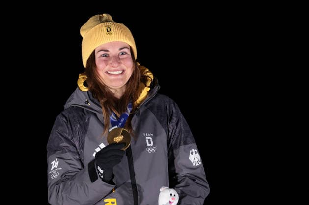 GIOCHI OLIMPICI - Olimpiadi Invernali Milano-Cortina 2026 - Luge Women s Singles Final Milano Cortina 2026 - XXV Olympic Winter games, Winterspiele,Spiele, Summer games Cortina D Ampezzo - Italy Tuesday , February 10 , 2026 Luge - Women s Singles TAUBITZ Julia (GER) Cortina D Ampezzo Italy  Copyright: xIPAxSport ABACAx