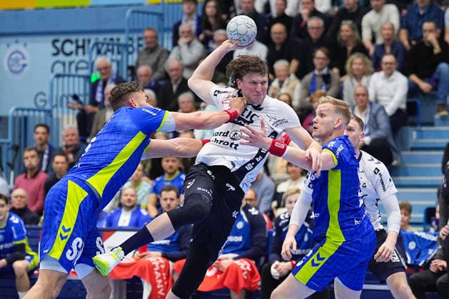 Handball, HBL, VfL Gummersbach - SG Flensburg-Handewitt