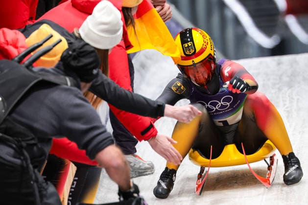 GIOCHI OLIMPICI - Olimpiadi Invernali Milano-Cortina 2026 - Luge Women s Singles Final Milano Cortina 2026 - XXV Olympic Winter games, Winterspiele,Spiele, Summer games Cortina D Ampezzo - Italy Tuesday , February 10 , 2026 Luge - Women s Singles TAUBITZ Julia (GER) Cortina D Ampezzo Italy  Copyright: xIPAxSport ABACAx