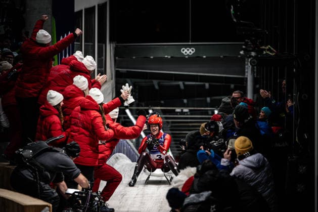 Elina Bota of Latvia in action during the Women s Singles Luge competition at the 2026 Olympic Winter games, Winterspiele,Spiele, Summer games on February 10, 2026 in Cortina d Ampezzo, Italy. *** Elina Bota of Latvia in action during the Women s Singles Luge competition at the 2026 Olympic Winter Games on February 10, 2026 in Cortina d Ampezzo, Italy Copyright: HMBxMedia MarcxNiemeyer