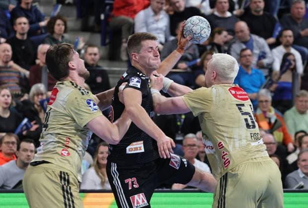 10 02 2026 Handball 1 Bundesliga DAIKIN HBL Season 2025 2026 20 Matchday HC Erlangen Metropolregion Nürnberg HCE TSV Hannover Burgdorf Die Recken DaMa xdaxmax Thomas Alfred Solstad 44, TSV Hannover Burgdorf Viggo Kristjansson 73, HC Erlangen HCE Justus Fischer 54, TSV Hannover Burgdorf