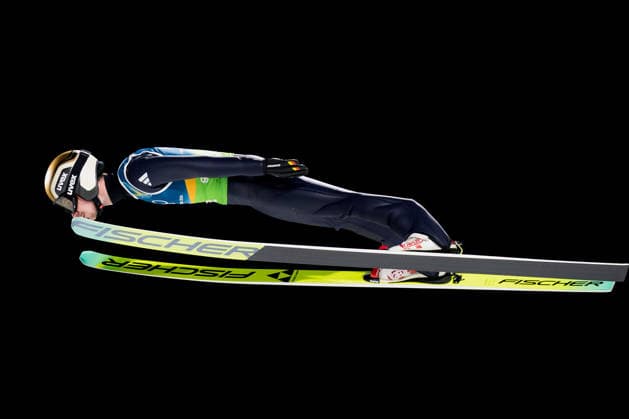 OLYMPICS - Winter Olympic Games, Olympische Spiele, Olympia, OS Milano Cortina 2026 PREDAZZO,ITALY,10.FEB.26 - OLYMPICS, Ski jumping, Skispringen, Ski, nordisch - Winter Olympic Games Milano Cortina 2026, normal hill, mixed team. Image shows Felix Hoffmann (GER).  GEPAxpictures xMatthiasxTrinkl