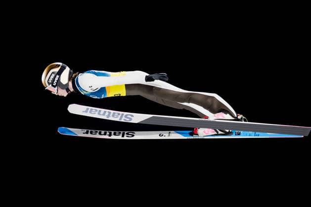 OLYMPICS - Winter Olympic Games, Olympische Spiele, Olympia, OS Milano Cortina 2026 PREDAZZO,ITALY,10.FEB.26 - OLYMPICS, Ski jumping, Skispringen, Ski, nordisch - Winter Olympic Games Milano Cortina 2026, normal hill, mixed team. Image shows Nika Prevc (SLO).  GEPAxpictures xMatthiasxTrinkl